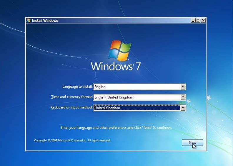 windows 7 free installer